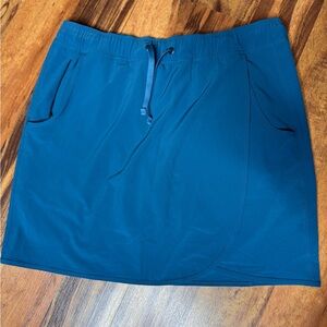 Patagonia Teal Skirt with Elastic Waistband